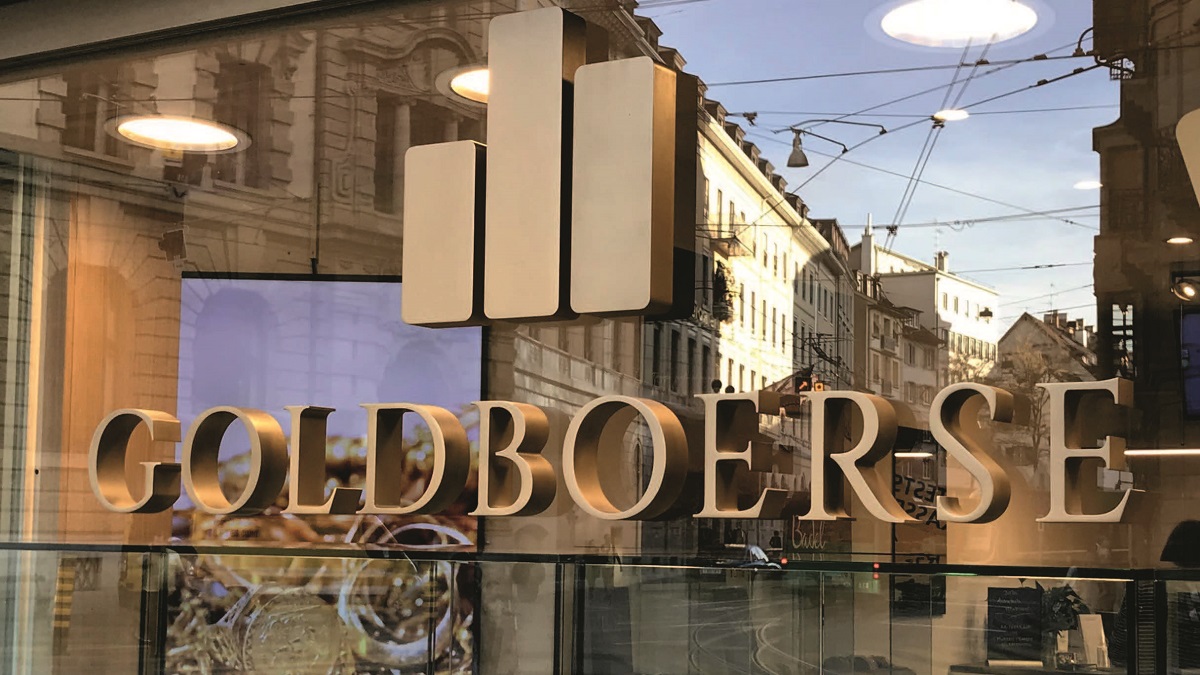 Goldboerse Schaufenster, Basler Altstadt